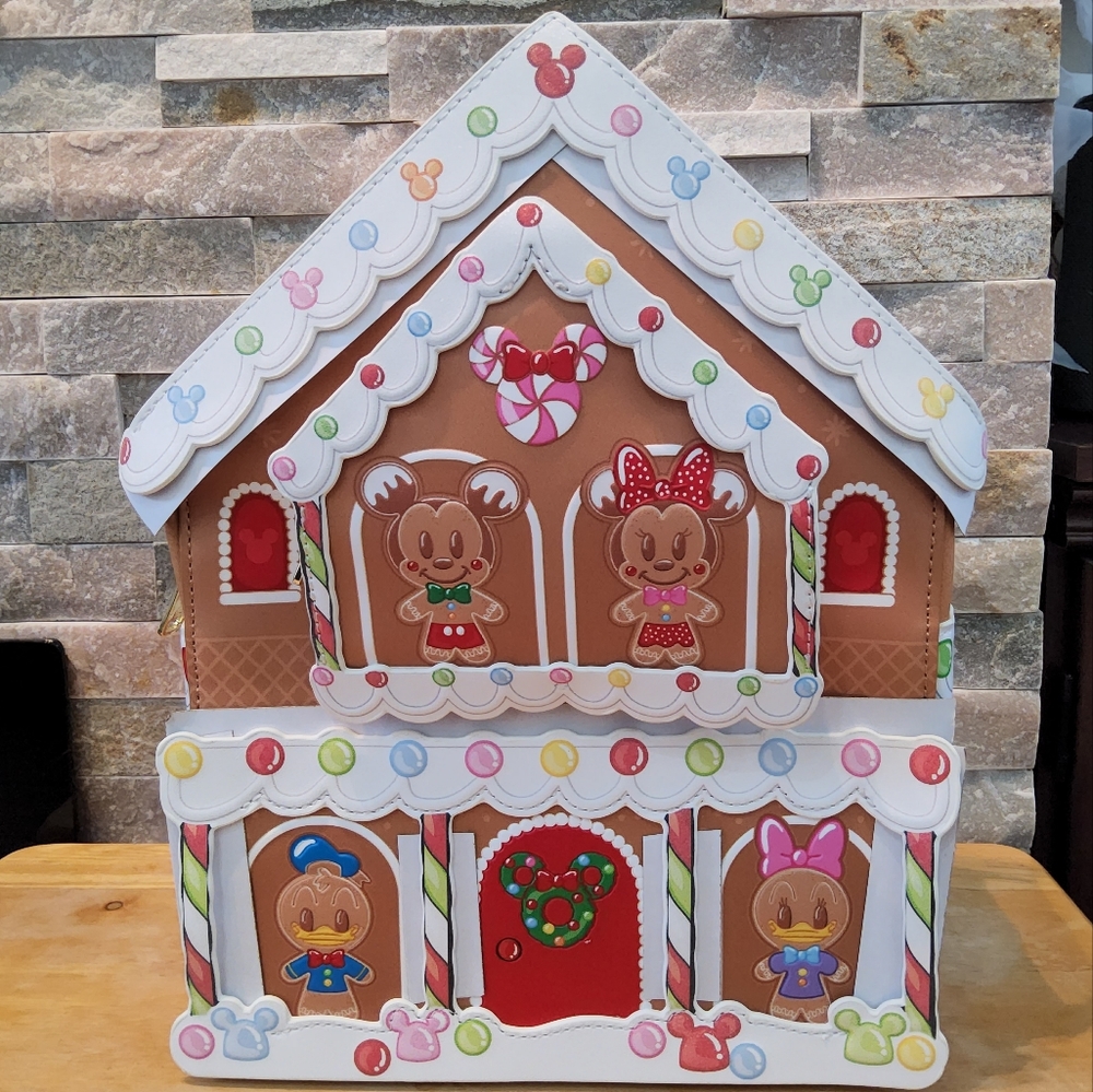 Disney Mickey & Friends Gingerbread House Mini Backpack